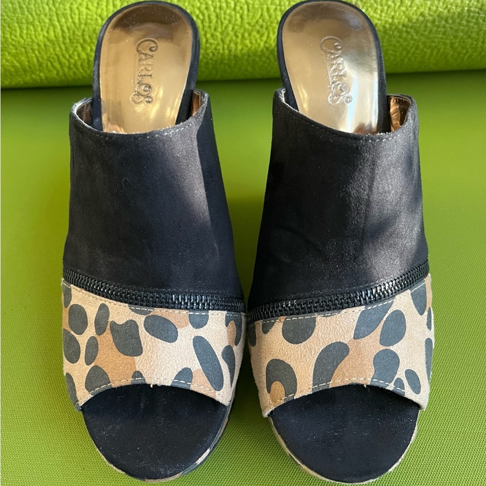 Carlos Santana wedge heels